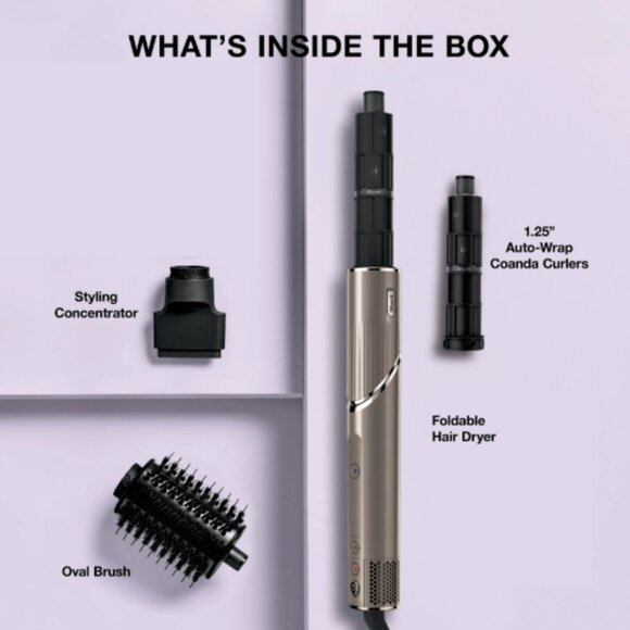 Shark FlexStyle Air Styling & Drying System HD431BR Mocha Brand New In The Box - Picture 3 of 8